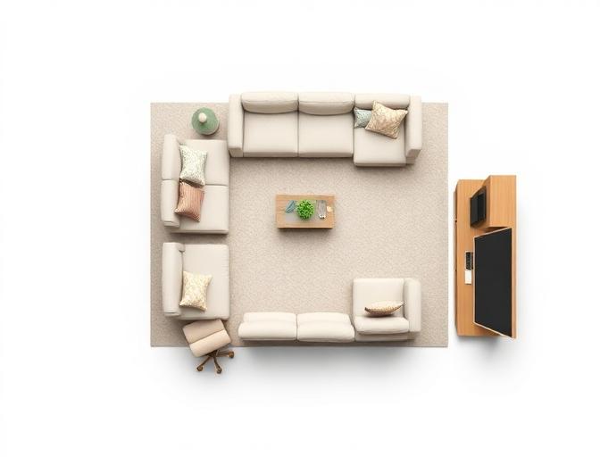 Гостиная 20 м²